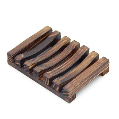 China Sustainable Custom Made Eco-Friendly Suit Bathtub Rust Proof Wooden Hotel Bathroom Soap Dish for sale