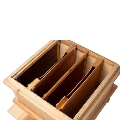 China Korean Mini Beehive Farms 7 Frames Beehive Korean Box Native Bee Box For Beekeeping for sale