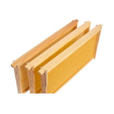 China Cultivate Korean Beehive Wooden Frames Beekeeping Equipment With Wax Base for sale