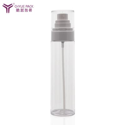 China 1oz empty cosmetic wholesale 10ml 30ml 50ml 60ml 100ml 120ml round shape packaging good mist PET plastic tubular facial spray bottle for sale