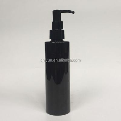 China Empty Personal Care Pump Bottles For Black Lotion Bottle With Black Pump for sale