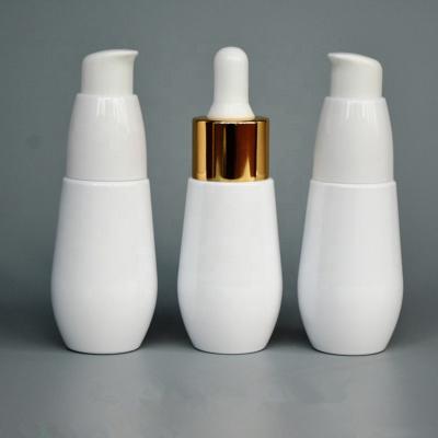 China 10ml 15ml 30ml 50ml 100ml Bottle Refillable Cosmetic Dropper Bottle With Different Pump for sale