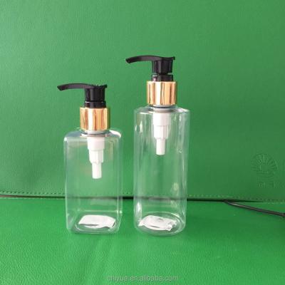 China Plastic Travel Use Bottle PET Bath Gel Bottle Plastic Shower Gel Container for sale