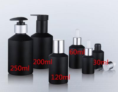 China Cosmetic Container for Matt Black Cosmetic Container Factory Made Liquid for sale