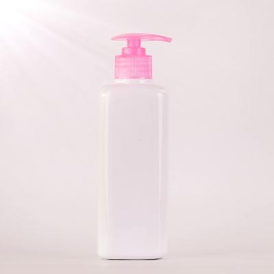 China Personal Care Square 300ml Custom Plastic Shampoo Bottle Packaging for sale