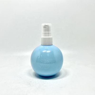 China Personal Care Ball Shape Blue Color 150ml Toothpaste Bottle Plastic Packaging For Kids for sale