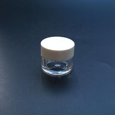 China 5g Mini Plastic Cosmetic Bottle Jars PETG Cosmetic Jar For Cosmetic Packaging for sale