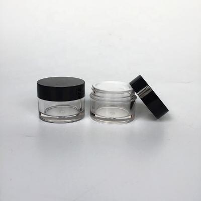 China Personal Care 15ml PETG Cosmetic Cream Jar for sale