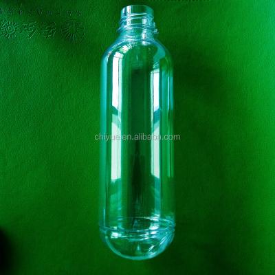 China Home Beverage Soda Maker Transparent PET Bottle Heavy Wall 1000ml Foam Bottle for sale