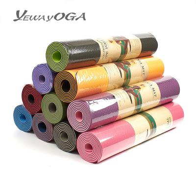 China Good Quality Yoga Pilate Exercise Band Factory Directly High Density Eco-friendly Exercise Band Latex Free Yoga Mat Band Yoga Mat Manufacturer for sale