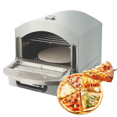 China Outdoor Design Mini Metal Worktop Restaurant Equipment Barbecue Oven Baking Gas Powered Maker New Selling Machine For Making Pizza for sale