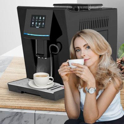 China Hotel Newly Smart Super Professional Milk Blending Fully Home Espresso Making Automatic Coffee Machine With Grinder for sale