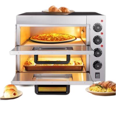 China Professional Hotel Factory Price Bakery Equipment 2 Multi Door 40cm Smart Multi Deck Electric Oven For Bakeries for sale