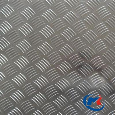 China Construction A5052 Aluminum Checkered Plate And Sheet Weight for sale