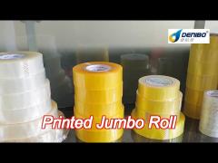 high strength printed jumbo roll for versatile multi purpose applications