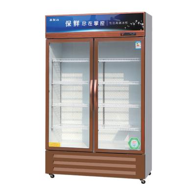 China Single-temperature makers direct high-end beverage display chillers for sale