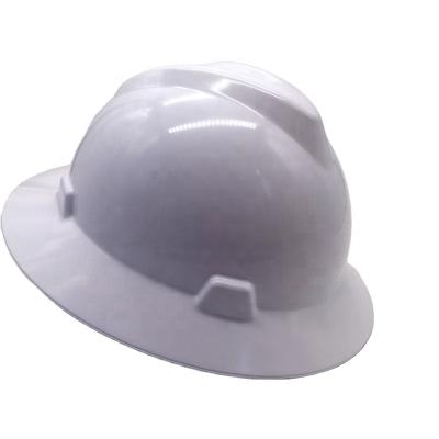 China Plug Type / Ratchet Type Retailing Full Edge Hard Hat Construction Masks ANSI Z89.1 Approved Extraction Safety Helmet for sale