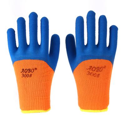 China Work Gloves Hand Protective Knit Gloves Wholesale High Quality 10G Polycotton Latex Coated Industrial Work Safety Gloves With Ply Finish for sale