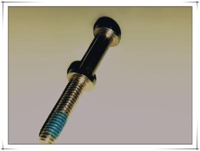 China Special Stainless steel double head bolts with nylok for elctronics for sale