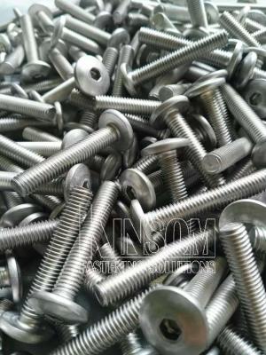 China inner hexagon truss head machine screws special kinsom fasteners Dacromet nickel coating for sale