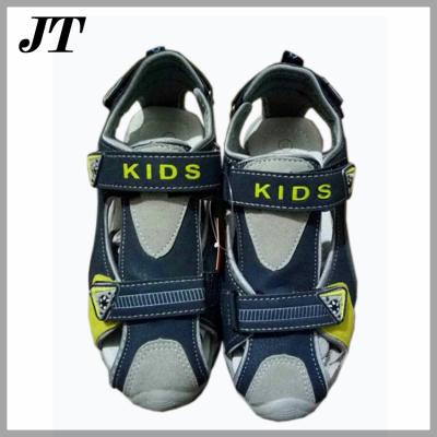 China Fashion trend kids shoes stocklot cheap PU sandal child sandals for sale