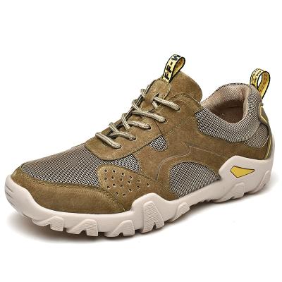 China Fashion Trend Mountain Tracking Shoe Men's Non-slip Shoes 2021 for sale