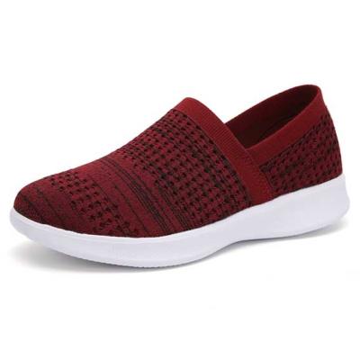 China Fashion Trend Women's Casual Slip On Sneakers Walking Style Shoes for sale