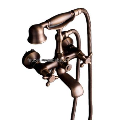 China Antique Style Thermostatic Faucets Bathroom Shower Mixer for sale