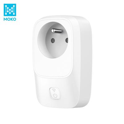 China MOKO ODM Commercial/Industial/Hospital/Residential Service For ESP32 Smart Socket GSM 3G 4G GPS 16a Smart Plug Outlet For Energy Management And EV Charger Use for sale