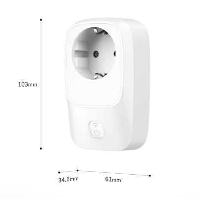 China Commercial/Industial/Hospital/Residential MOKO ODM wifi ble esp32 ESP8266 smart plug monitor energy use, work with energy meters for energy management solution for sale