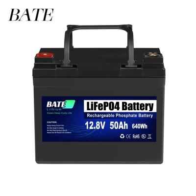 China Long cycle life 4000 times 60ah 80ah 100ah cycles 12v 50ah lifepo4 lithium ion batteries battery pack grade A with BMS for sale