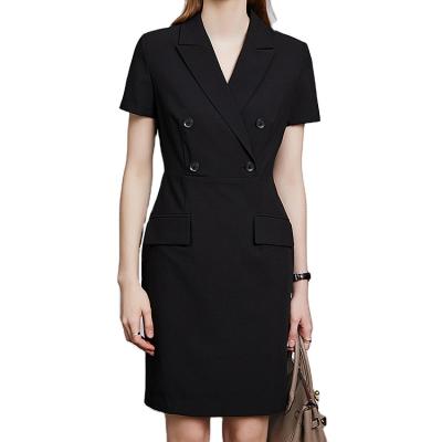 China New Design Breathable High Quality Hot Selling Lady Cloth Woman Office Pencil Elegant Formal Dress for sale