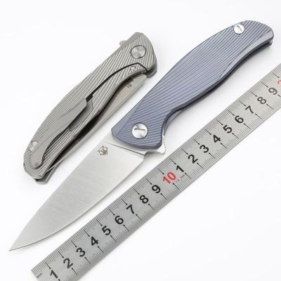 China TC4 Blade TC4 Blade D2 Alloy Folding KNIFE F95 Multifunction Pocket Knife Double Handle DUTY EDC Titanium Action for sale