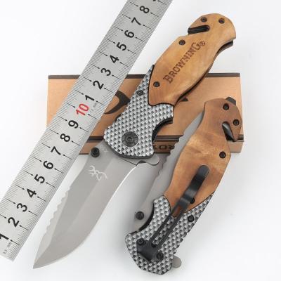 China Multi Functional Folding Knife X50 Steel Double Action EDC Pocket Knife 5Cr15Mov Blade Handle Camping Multifunction Hunting Knife for sale