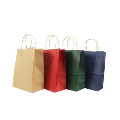 China OEM & ODM Recyclable Custom Paper Shopping Bags With Food Takeout Paper Bags Wholesale Price for sale