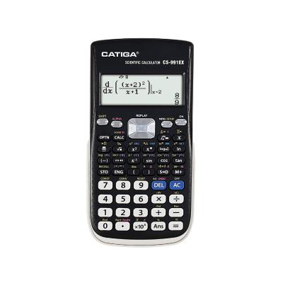 China 10+2 Student Professional Mathematics Functions Scientific Graphic Graphing Calculator CATIGA 552 for sale