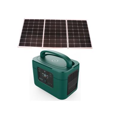 China Station Type C 1000w 1200w Portable Solar Power Generator for sale