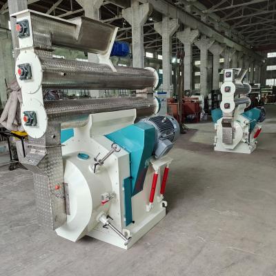 China Nodulizadora grande 55KW 12mo de Ring Die Pellet Mill Biomass en venta