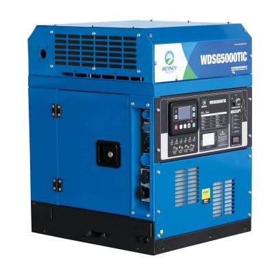 China 24V Auto start and auto stop diesel DC generator DW60A for sale