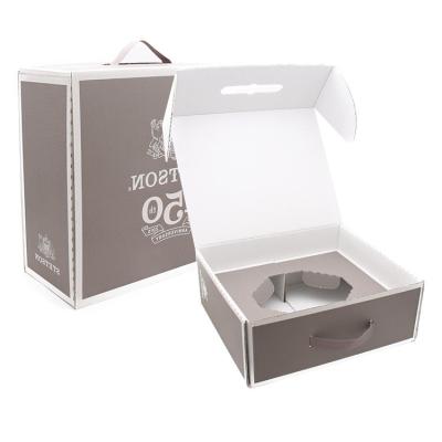 China Kundenspezifische große breite Rand-Kappe Fedora Hat Boxes Packaging Personalized Fedora Hat Shipping Box zu verkaufen