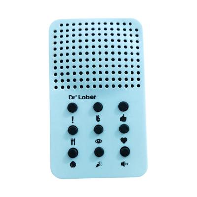 China Hot Selling AA Battery Made In China Push Button Sound Machine Pre-recorded Present Music Box Christmas Halloween Sound Game Box for sale