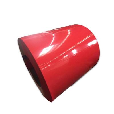 China PPGI Sheet Red Color Coated Gl Steel Coil Prepainted Steel Coil for sale