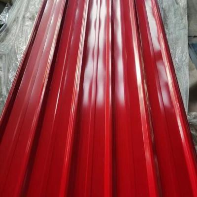 China Farbbreite 600-1250mm Astm-Farbüberzogene Wellbleche Ppgi RAL zu verkaufen