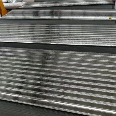 China Astm BWG34 galvanizou folha ondulada o telhado galvanizado almofada a superfície brilhante à venda