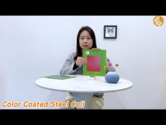 PPGI Color Coated Steel Coil ASTM A755 Corrosion Resistant For Electrical Application