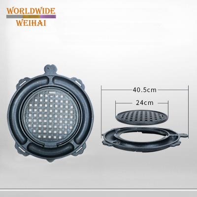 China Easily Assembled Barbecue Grill Grate / Round Grill Grates / Korean Grill Plate Barbecue for sale