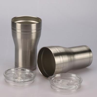 China Stainless Steel Outdoor Sustainable New Design Eco Friendly Custom Tumbler Vacuum Stackable Tumbler With Magslider Lid for sale