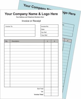 China custom a5 triplicate invoice book /pad printing /NCR/receipt order L-091601 for sale