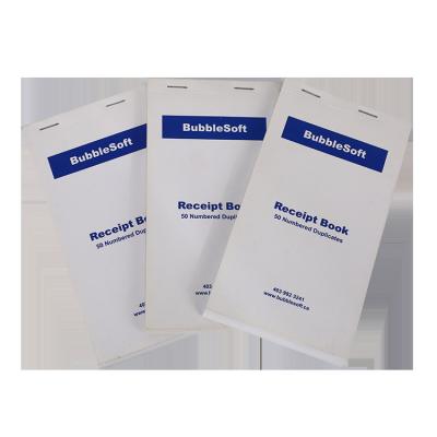 China Duplicate Customs Invoice Receipt Bill Book A5 Carbonless Two-Part Purchase Order Books Duplicate Booklet Printing for sale