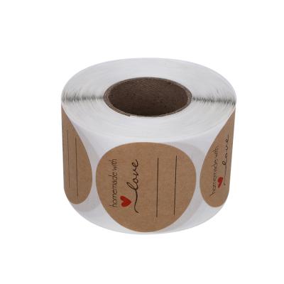 China Waterproof Custom Logo Printing Roll Labels Self Adhesive Private Sticker for sale